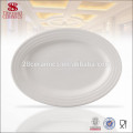 French tableware chinaware dish oval bone china serving plate set